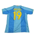LIONEL MESSI SIGNED AUTO FC BARCELONA SOCCER JERSEY BECKETT BAS STICKER