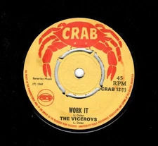REGGAE/ROCKSTEADY-VICEROYS-WORK IT/YOU MEAN SO MUCH TO ME-CRAB 12