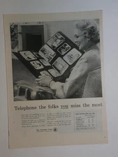 Magazine Ad* - 1958 - AT&T / Bell System - Photo Album