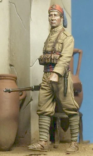 p LA MERIDIANA RE54-02 - 54mm scale - Libyan infantry in Italian service (1939)