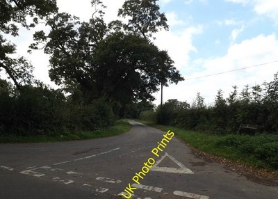 Foto 12x8 Goose Green Lane, Goose Green Goose Green\/TM1187 An der Kreuzung c2016
