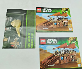LEGO 75020 Jabba's Sail Barge Original Box Good Star Wars Figures 9516 75005