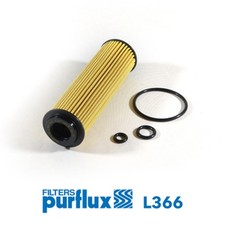 PURFLUX Ölfilter L366 Filtereinsatz für MERCEDES KLASSE SLK R171 W203 W204 CLK
