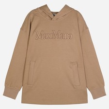 MaxMara 5F Bichiera Hooded Sweatshirt Camel 005 144685903