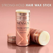 Nexxus Slick Stick Styling Aid Hair Wax Strong Hold 2.33 Oz Each - 2 Pack