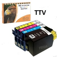Drucker Patronen FüR Epson Workforce Pro WF-3720 Dwf WF-3725 Dwf WF-3720 Dw