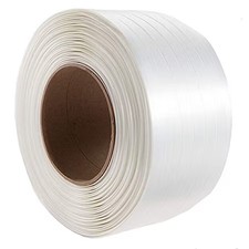 IDL PACKAGING CCS-34 Poly Cord Strapping, 3/4"x1640 Ft., White