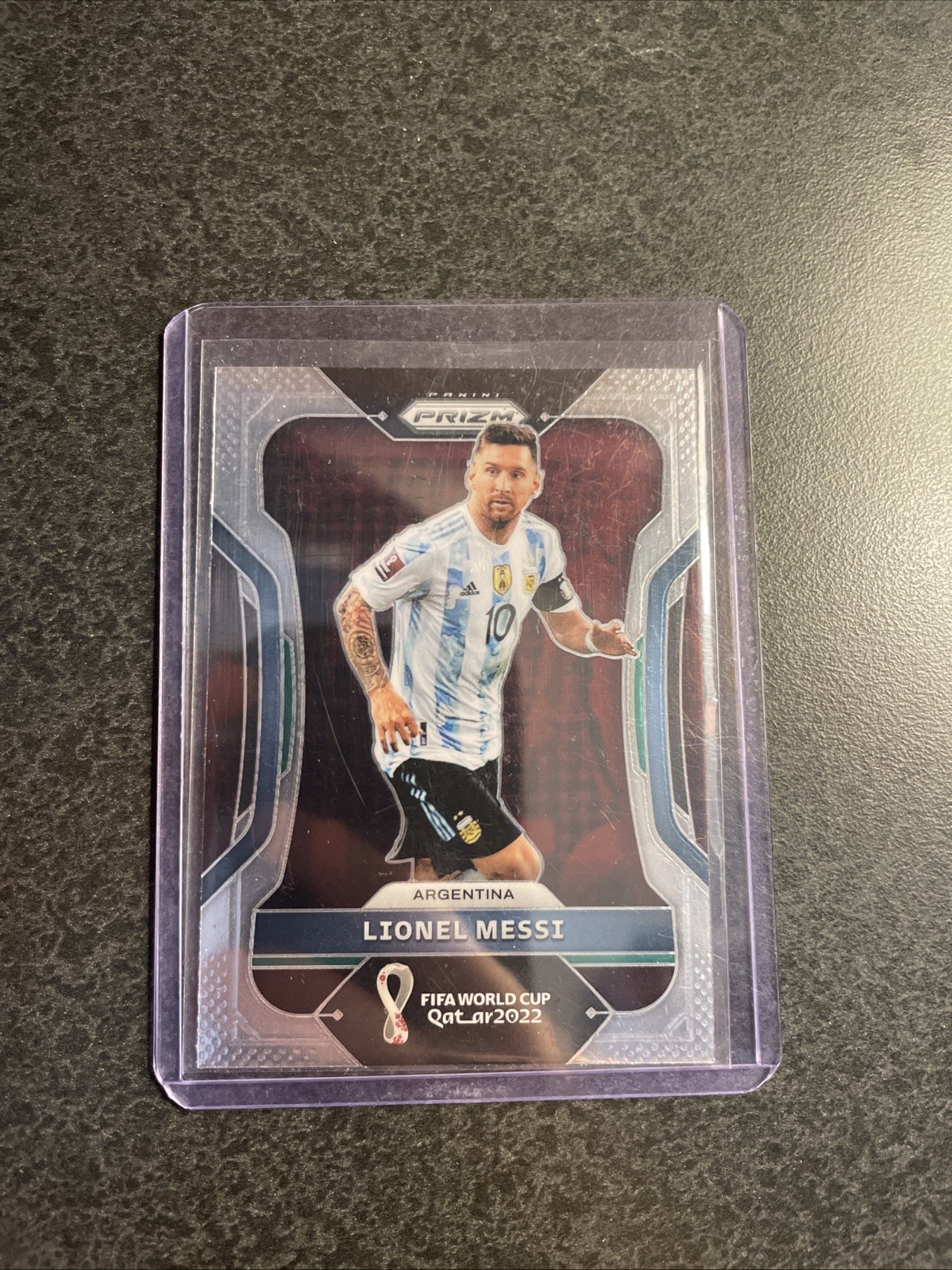 LIONEL MESSI 2022 Panini Prizm FIFA World Cup Qatar Soccer #7