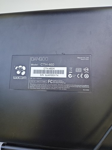 Wacom Bamboo Touch Tablet CTH-460 USB Grafikdesign Zeichnen mit Stylus Pen - Bild 6 von 7