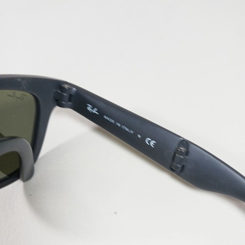 Gafas de sol Ray Ban RB4105 6022/30 gris espejo plegable Wayfarer 50 mm con estuche COMO ESTÁN - Imagen 10 de 10