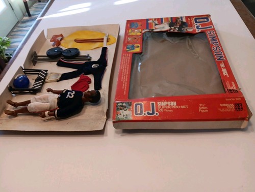 Vintage 1975, Shindana Toys, OJ Simpson, Super Pro Set , Action Figure Set - Picture 10 of 16