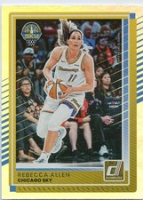2025 Panini Donruss WNBA Silver Holo #76 REBECCA ALLEN SKY