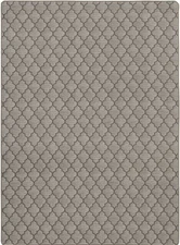 10x13 Milliken Brown Geometric Grid Area Rug Essex II MOCHA - Aprx 10 9 x 13 2