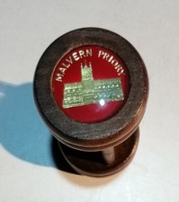 Vintage Malvern Priory Wooden Sand Hourglass Egg Timer Worcestershire Hills