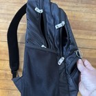 Puma Black school Backpack Bag reflective 3 zipper pockets and zipper logos  — photo 2