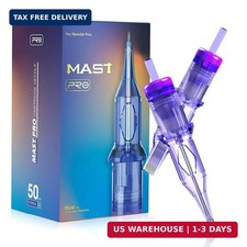 Mast Tattoo 50Pcs Pro Tattoo Cartridge Needles Assorted Mixed Size