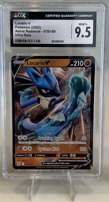 Lucario V 078/189 Swsh10: Astral Radiance Holo for sale