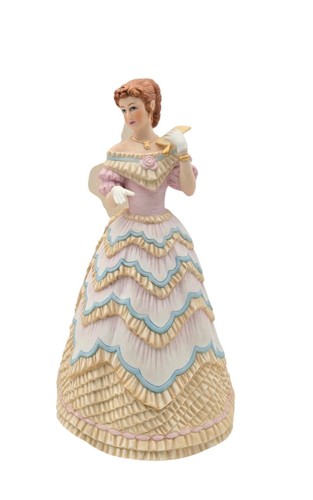 Vintage Lenox Figurine "The Belle of the Ball" Fine Porcelain With Box