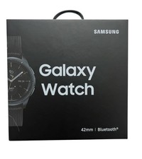 Brand New Samsung Galaxy SM-R810 42mm Midnight Black Smart Watch
