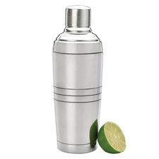 Double Wall Insulated Cocktail Shaker Tin, 19 oz 550 ml, Stainless M37157