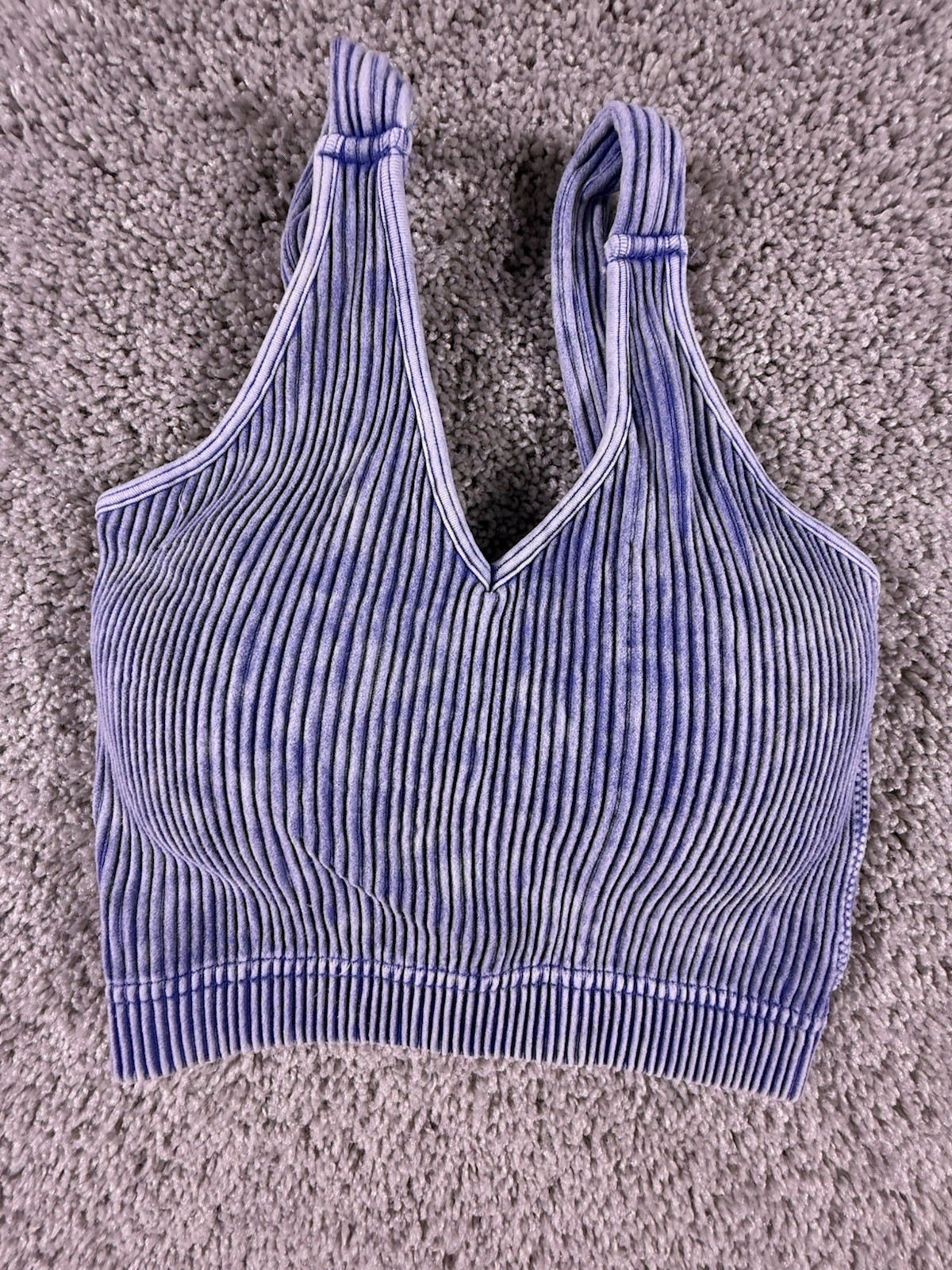Zenana Tank Style # NTW-6175A.   NWT. Size S/M Blue Stone Wash