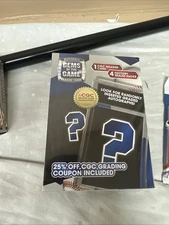 2025 Gems Of The Game Box 1 Graded Card 4 Packs MJ HOLDING Topps Nolan Ryan New