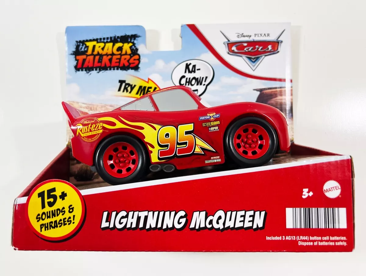 V hicule Disney Pixar Cars Track Talkers Lightning McQueen jouet parlant
