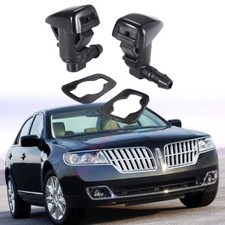 2pcs Front Hood Windshield Washer Wiper Nozzle Sprayer Arm Jet For Lincoln MKZ