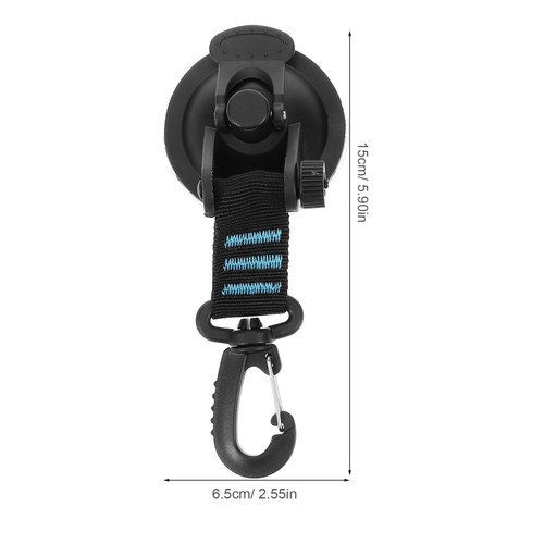 4 Pcs Suction Cup Hook Outdoor Sucker Hooks Awning Anchor Securing - Picture 4 of 12