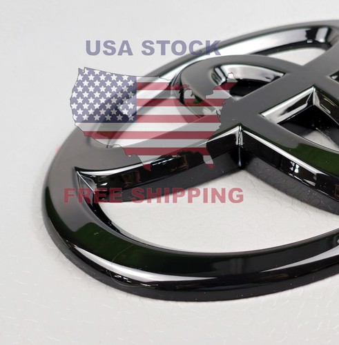 Matte Black Overlay Emblem Kit For 2022-2024 Toyota Tundra - 5Pcs SR5 4x4