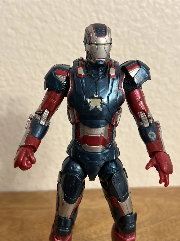 MARVEL IRON MAN TENIENTE CORONEL JAMES RHODES 6,5” FIGURA DE ACCIÓN JUGUETE DE PLÁSTICO Foto 4 de 4