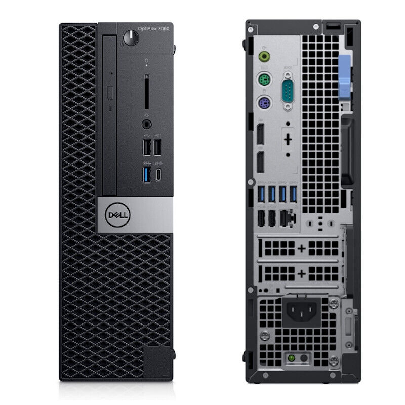 Dell OptiPlex 7060 SFF Intel i7-8700 3.2GHz 16GB Ram 512GB SSD + 2TB Win 10  Pro