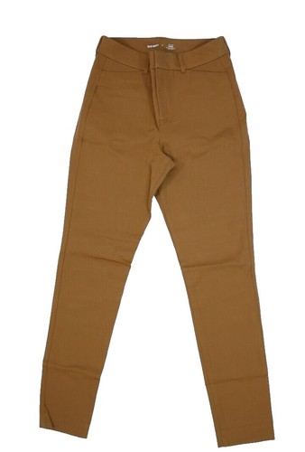 NWT Women's OLD NAVY JUST BELOW WAIST KHAKI PANTS,