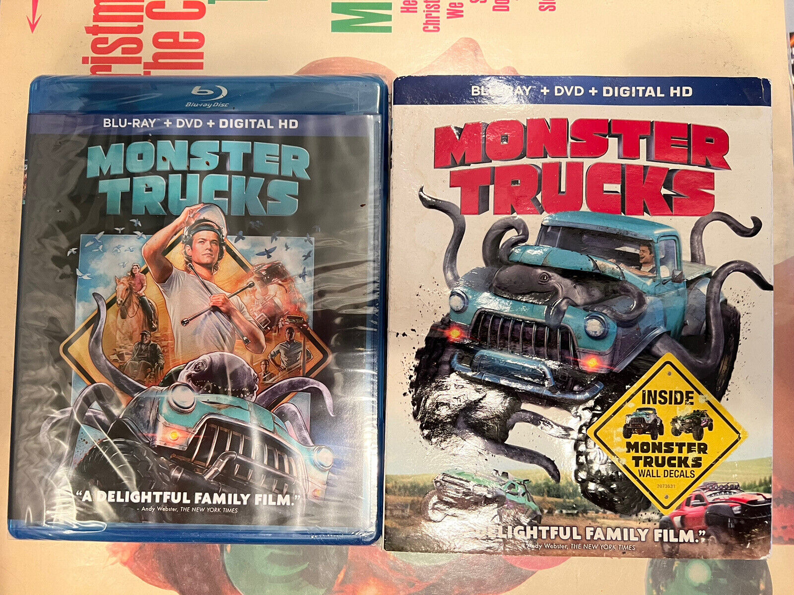 Monster Trucks Cinemark Limited Edition 11x17 Inch Movie 