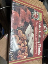 Outdoor Gourmet 2 Pack Western Red Cedar BBQ Grilling Planks 11.75 x 5.25” Each