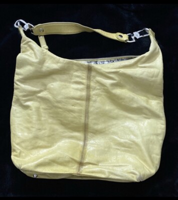 HOBO international Vintage Hide Avocado Green leather shoulder