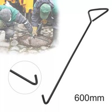 600mm Kanalhaken Schachthaken Kanaldeckelheber Für Kanaldeckel Haken Gullideckel