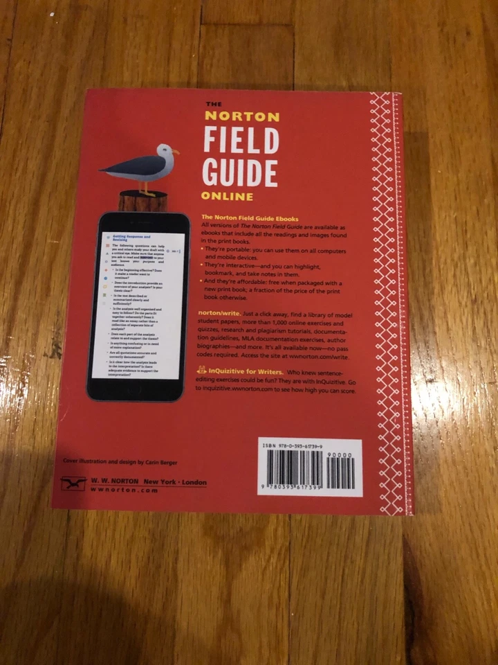 The Norton Field Guide to Writing with 2016 MLA Update: with Readings and Handbo - Image 3 of 4