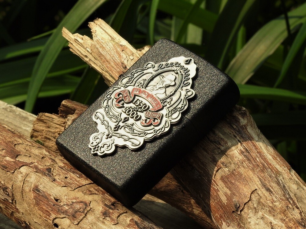 ZIPPO Jack Daniel’s 150周年記念 2000年 限定品 ☆Mr．JACK DANIEL'S！生誕150周年限定150個 ＃100
