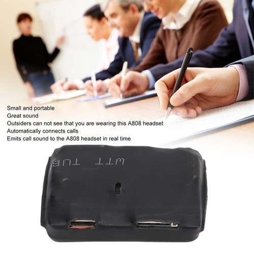 GSM Wireless Mini Earpiece GSM Mini Earphone Convenient Automatic Phone Fit - Picture 6 of 23