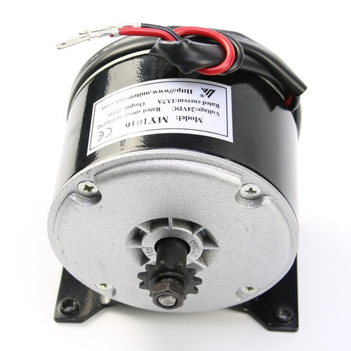 24V 250W Elektro Bürstenmotor + Controller + Gasgriffe Gokart Trike Fahrrad - Bild 4 von 11