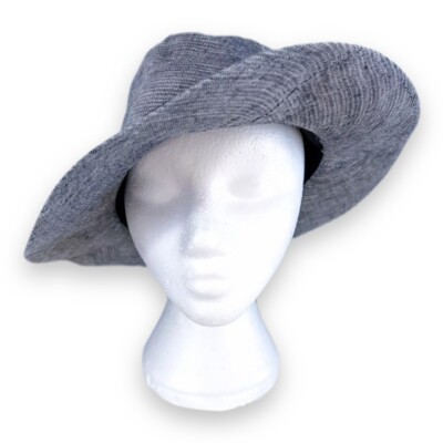 Mens M&S Grey Black Trilby Hat Size S/M, 55-58cms UK - Main Image