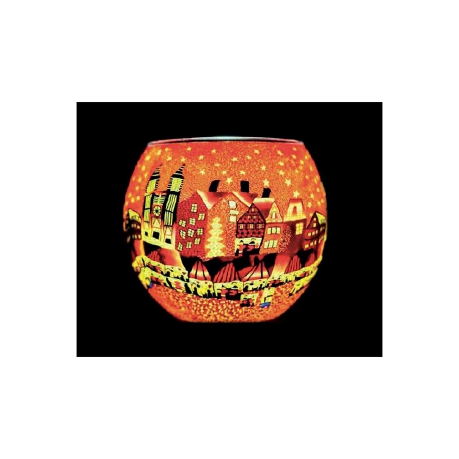 Handcrafted Tealight Candle Holder - Glass Nightlight Gift from Milford-image