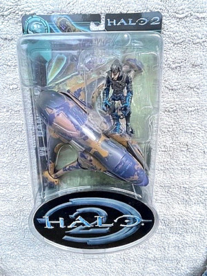 Halo 2 Series 7 Heretic Banshee w/Arbiter JoyRide Studios - New