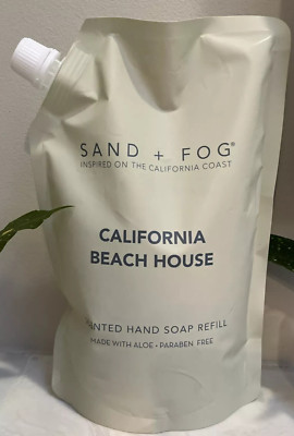 Sand + Fog California Beach House Hand Soap Refill 34 Ounce NEW & AUTH