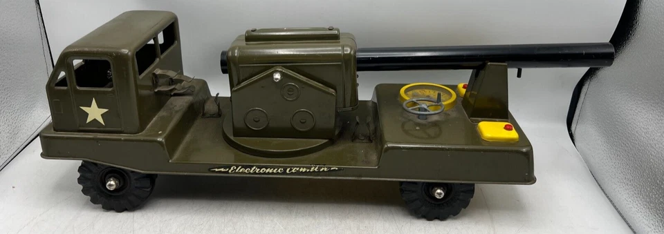 Ny-Lint Nylint Electronic Cannon Us Army Green N-2400 Battery Operated Launcher - Image 3 of 4