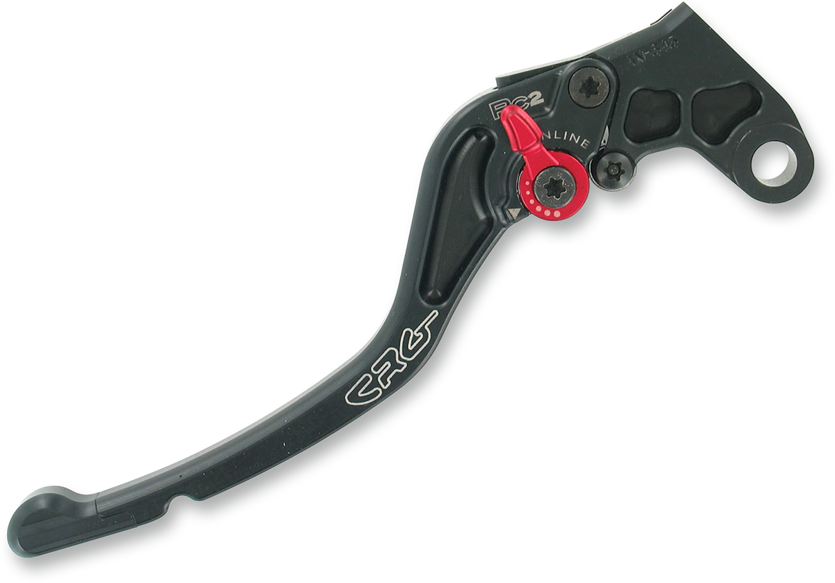 CRG RC2 Standard Kupplungshebel Schwarz – Verstellbar, 6 Stufen, Aus 6061-T6 Aluminium, Für Motorrad