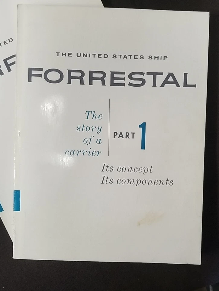 USS Forrestal The Story of a Carrier Complete Set Of 3  Excellent+ Condition  Foto 3 de 4