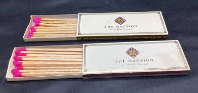 THE MANSION AT MGM Grand Las Vegas In Residence Luxury Villa Large Matches x 2