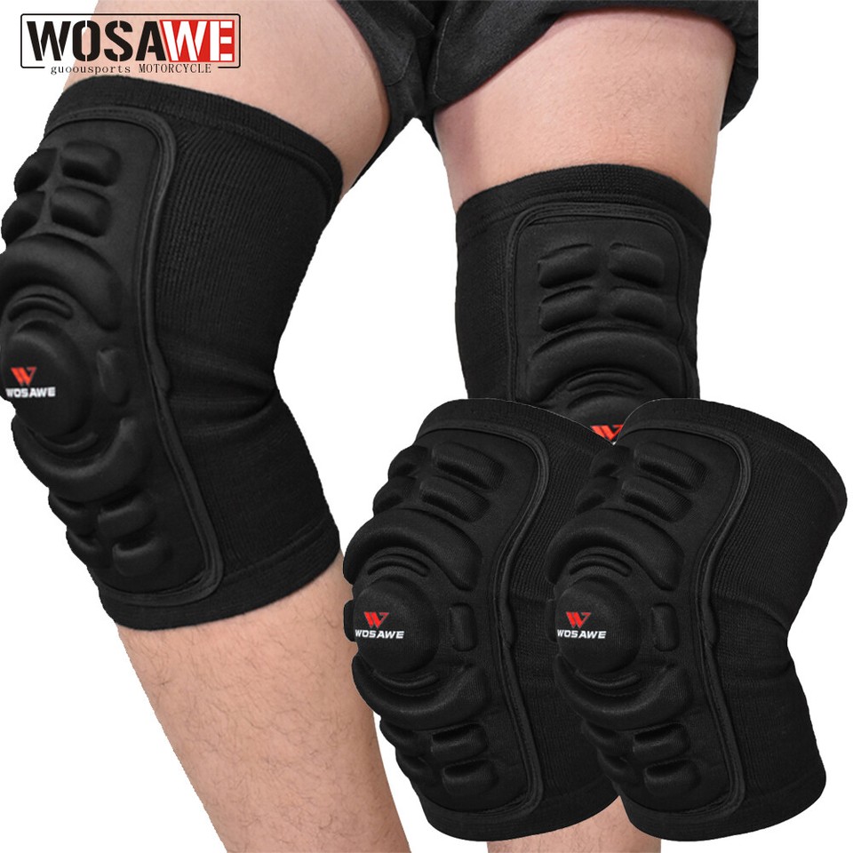 Almohadillas protectoras de codo y rodilla WOSAWE ciclismo esquí portero fútbol soporte de codo